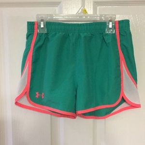 Sea foam green shorts